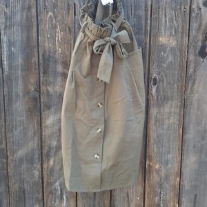Paper Bag style skirt size S
